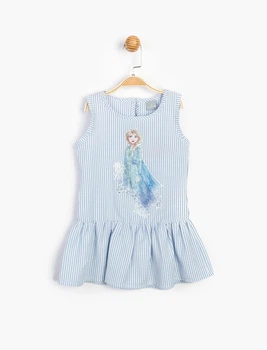 Сарафан Frozen Disney 3 года (98 см) бело-синее FZ15619
