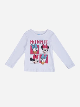 Лонгслив Minni Mouse Disney 104 см (4 года) MN18413 Белый 8691109930835
