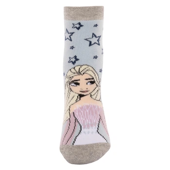 Шкарпетки махрові Frozen Disney 23-26 (1-3 роки) FZ19016 Сіро-бірюзовий 2891130434630