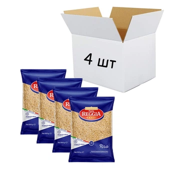 Макароные изделия Pasta Reggia Riso (76) Рис 500г х 4шт