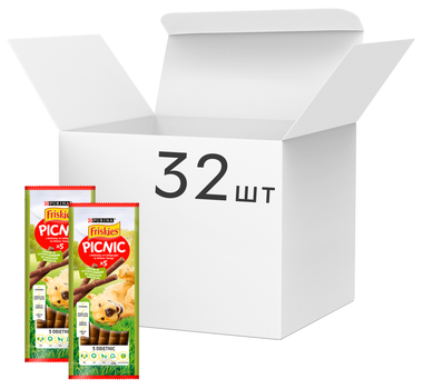 Лакомство для взрослых собак Purina Friskies Picnic с говядиной 32 шт по 42 г (7613034749291)