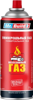 Картридж газовий Mr. Build цанговий 390 мл 220 г (MBG001-GPL)