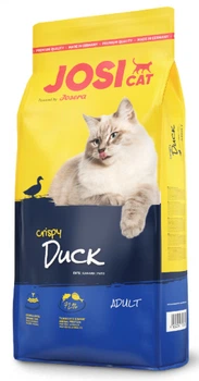 Сухий корм для дорослих котів контроль ваги JosiCat Crispy Duck качка злаки 10 кг (50009025)