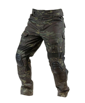 Тактичні штани з наколінниками Viper black Vcam XL