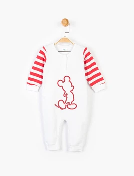 Комбинезон Mickey Mouse 18-24 мес (86-92 см) Disney (лицензированный) Cimpa бело-красный MC14752