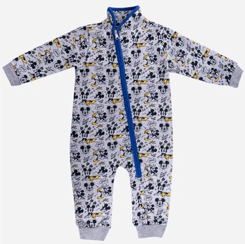 Человечек (комбинезон) Mickey Mouse Disney 74-80 см (9-12 мес) MC18339 Cерый 8691109924322