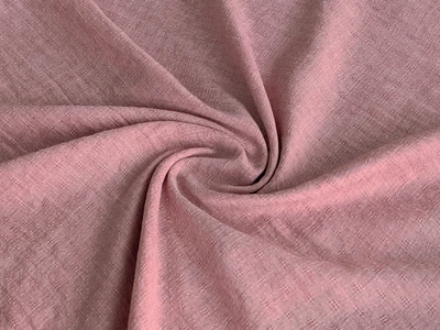 Ткань Коттон жаккард геометрический, чайная роза, пог. м. (к63, 51803, цв2)