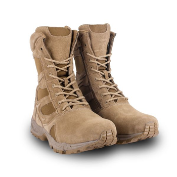 Тактичні черевики Rothco Forced Entry 8" Deployment Boots на блискавці Койот 46р 2000000079943