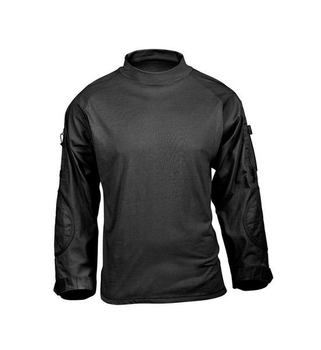 Тактическая рубашка Rothco Tactical Airsoft Combat Shirt Черный L 2000000089935