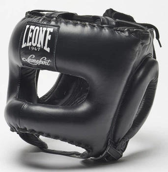 Боксерський шолом з бампером Leone Greatest Black L/XL (2961_500157)