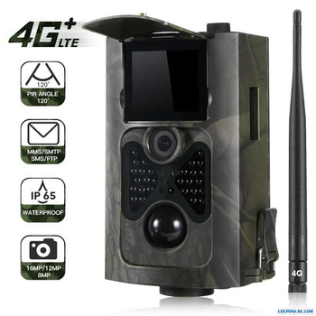 Фотоловушка, охотничья камера с 4g Suntek HC-550LTE, 4G, SMS, MMS
