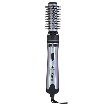 Фен для горячей укладки волос брашинг электро бигуди Kemei KM-8020 Hot Air Brush (393821)