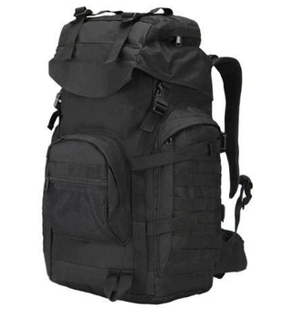 Рюкзак тактичний MHZ A51 чорний, 50 л