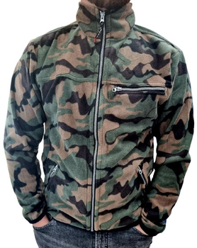 Военная мужская флисовая кофта, толстовка, флиска защитная тактическая хаки Reis XL