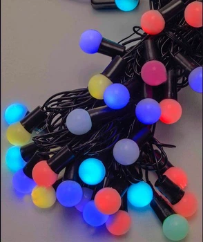 Гирлянда Шарики 18мм 40 LED 7м + переходник Світ. Brille 1318-77