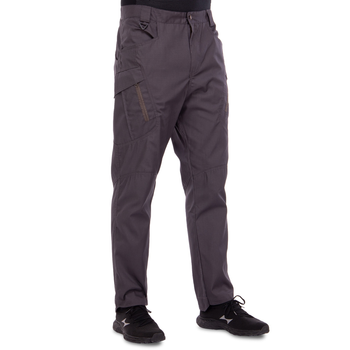 Чоловічі тактичні брюки штани з кишенями для рибалки походу полювання ZEPMA АН5709 темно-сірі Розмір L