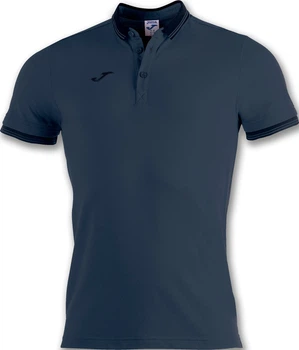 Подростковая футболка-поло для мальчика Joma Bali II 100748.331 153-164 см Темно-синяя (9996999645081)