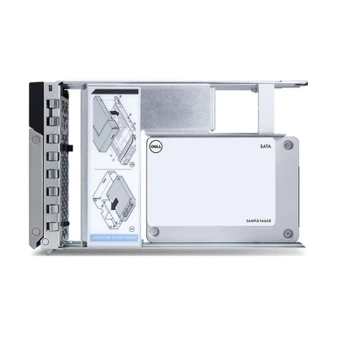 Накопитель SSD для сервера 1.92TB SATA RI 6Gbps 512e 2.5in w/3.5in HYB CARR, CUS Kit Dell (345-BBED)