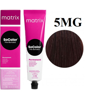 Стійка крем-фарба Matrix Socolor beauty 5MG Світлий шатен мокко золотистий 90 мл