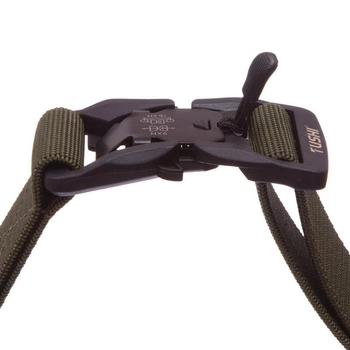 Ремень тактический пояс тактический с магнитной пряжкой Zelart Tactical Belt 1631 размер 125x3,8см Olive