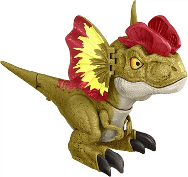 Интерактивный Динозавр Дилофозавр Jurassic World Dominion Dilophosaurus Mattel GWY56