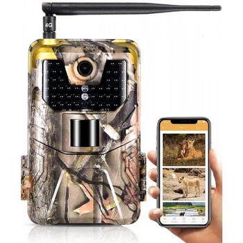 4G Фотоловушка, охотничья камера Suntek HC 900 LTE-PRO, 30 Мп, 4К, с поддержкой live приложения