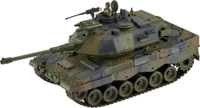 Большой танк LCF German Leopard со звуком 118 с управляемой пневмопушкой Камуфляжный