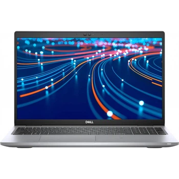 Ноутбук Dell Latitude 5520 (210-AXVQ-GBSINTS21); 15.6" FullHD (1920x1080) WVA LED матовый / Intel Core i7-1185G7 (3.0 - 4.8 ГГц) / RAM 16 ГБ / SSD 512 ГБ / Intel Iris Xe Graphics / без ОП / LAN / Wi-Fi / BT / веб-камера / Linux / 1.59 кг / серебристый / п