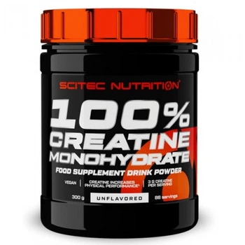Креатин Scitec Nutrition 100% Creatine Monohydrate 300 грамм Без вкуса (101321)