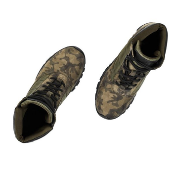 Тактичні черевики BlackBay високі зелені камуфляж (S-1-GREEN) | 45 (30см)