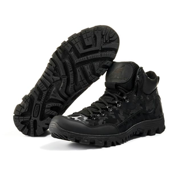 Тактичні черевики BlackBay чорні камуфляж (R-2-BLACK) | 46 (30.5см)