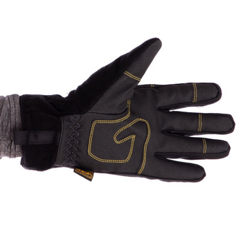 Перчатки тактические теплые с закрытыми пальцами Zelart 5621 размер L Black