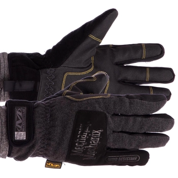 Перчатки тактические теплые с закрытыми пальцами Zelart 5621 размер XL Black
