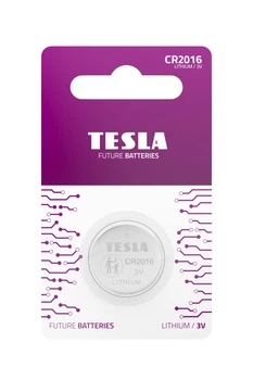 Батарейка Tesla CR 2016 / BLISTER FOIL 1 шт.