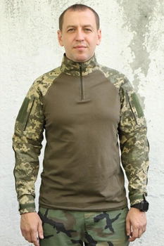 Тактична рубашка. Чоловіча бойова сорочка, убакс (UBACS ) з довгим рукавом розмір 52 (BEZ-2210)