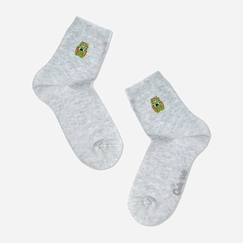 Дитячі шкарпетки бавовняні Conte Kids CK Tip-Top 20С-35СП 22 Світло-сірі (4810226551493)