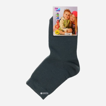 Дитячі шкарпетки бавовняні Conte Kids Tip-Top 5С-11СП-000 22 Сірі (4810226029954)