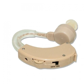 Слуховой аппарат Xingma XM-909E заушной Усилитель слуха Полный комплект Бежевый (335831)
