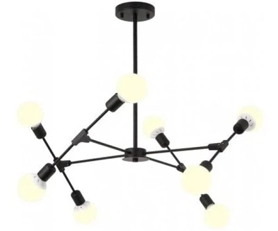 Люстра Modern Sputnik 8 Black