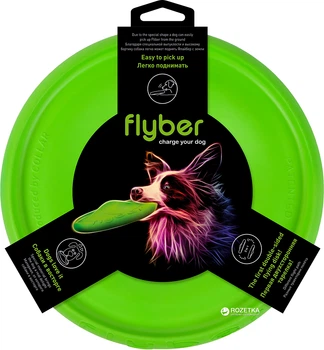Іграшка для собак Collar Літаюча тарілка Flyber 22 см Салатова (62175)