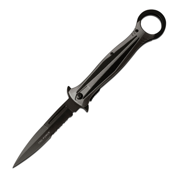 Нож Tac-Force черный TF-986GY