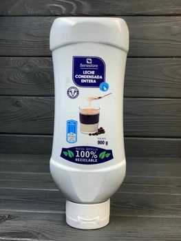 Згущене молоко Benestare Leche Condensada Entera 8% з дозатором 900г