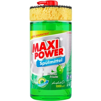 Средство для мытья посуды Maxi Power Лайм, 1 л
