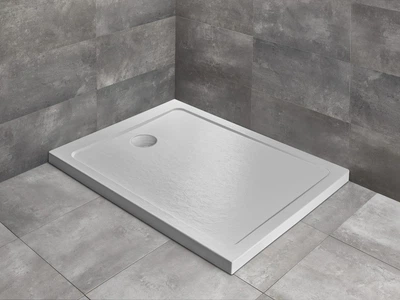 Душовий піддон Doros F 1000x800x55 Stone White SDRF1080-01-04S (TM Radaway)
