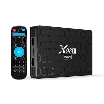 Смарт ТВ приставка X98H Pro WIFI6 4/64 Гб Smart TV Box Android 12 (554-3)