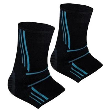 Фиксатор голеностопа Power System Ankle Support Evo Black/Blue M (PS_6022_M_Black/Blue)