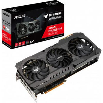 Відеокарта ASUS Radeon RX 6800 16Gb TUF OC GAMING (TUF-RX6800-O16G-GAMING)