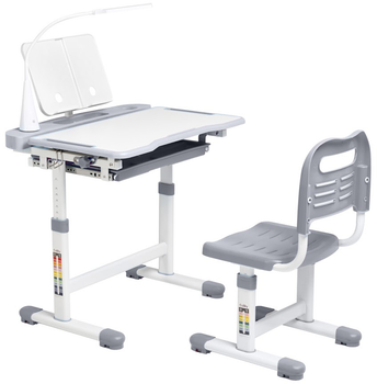 Комплект Cubby Vanda Grey Трансформеры Парта + Стул