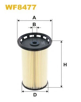 Фильтр топлива WIX FILTERS 973/9 = WF8477 WIX Filters (WF8477)