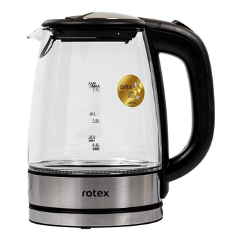 Электрочайник Rotex RKT83-GS 1.7 л (LIN-RKT83-GS-YAVELCHAI)